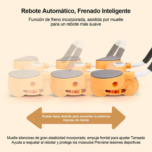 AB ROLLER AUTOMÁTICO™️ – Tonifica Tu Abdomen Desde Casa en Sólo Semanas | Gimnasio Portátil de Alta Tecnología