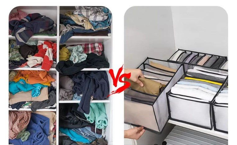 PACK 3 DE ORGANIZADOR DE POLOS & PANTALONES