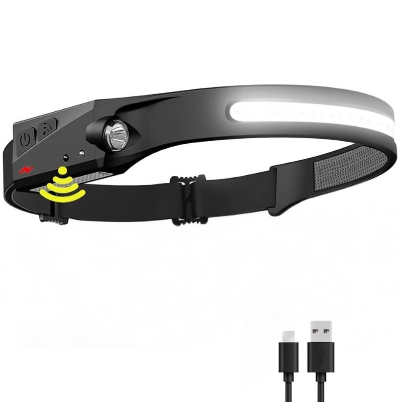 EcoBeam – Linterna Frontal LED Recargable