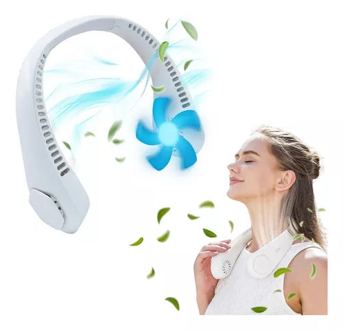 VENTILADOR DE CUELLO PORTATIL RECARGABLE