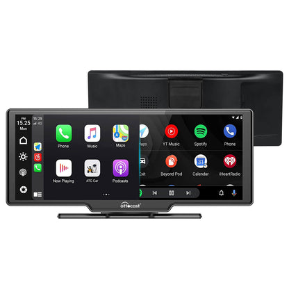 Producto casi agotado… ¡Compra ahora antes de que desaparezca! - Pantalla portátil para automóvil de 10" con Apple CarPlay y Android Auto