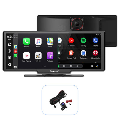 Producto casi agotado… ¡Compra ahora antes de que desaparezca! - Pantalla portátil para automóvil de 10" con Apple CarPlay y Android Auto