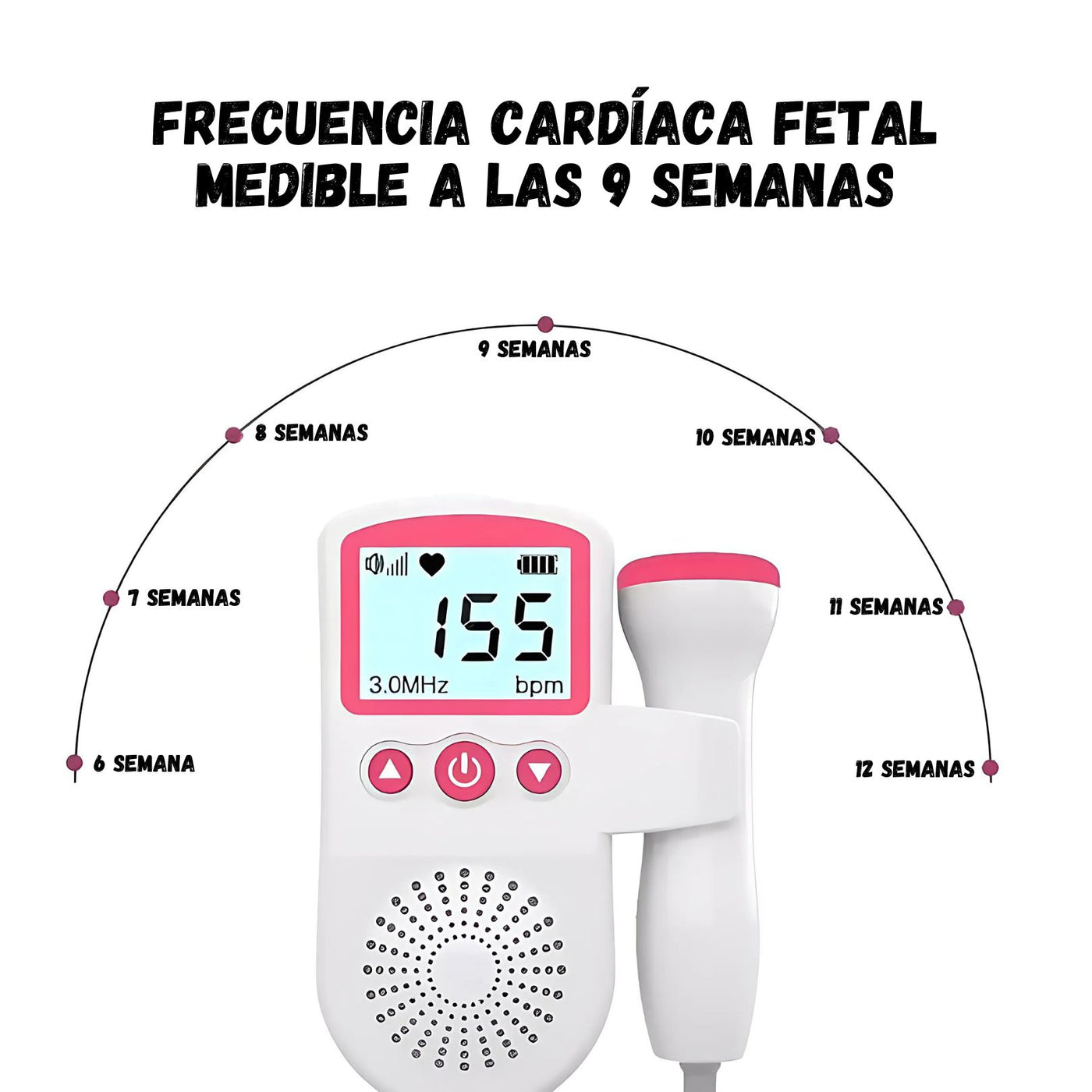 Realiza Tu Orden AQUÍ - FetalDoopler™ - Monitor Fetal Portátil