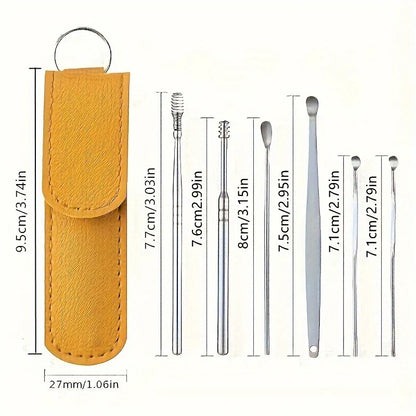 KIT ESTUCHE LIMPIADOR DE OÍDOS, LLEVA 2 KIT POR $87,000 + ENVÍO GRATIS 🎁