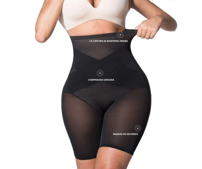 🔥 ¡CORRE QUE SE ACABA! 🔥 Nueva Panty faja de cintura alta, con compresión cruzada | Producto Exclusivo