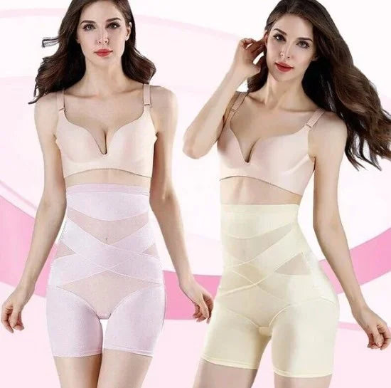 🔥 ¡CORRE QUE SE ACABA! 🔥 Nueva Panty faja de cintura alta, con compresión cruzada | Producto Exclusivo