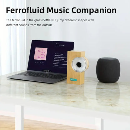 🎶✨ LÁMPARA RÍTMICA DE FERROFLUIDO  🔮💡