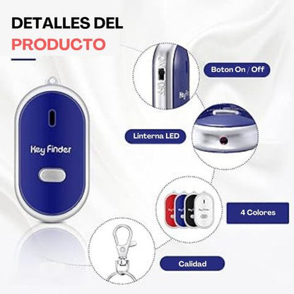 KeyFinder® - Llavero Localizador con Silbido