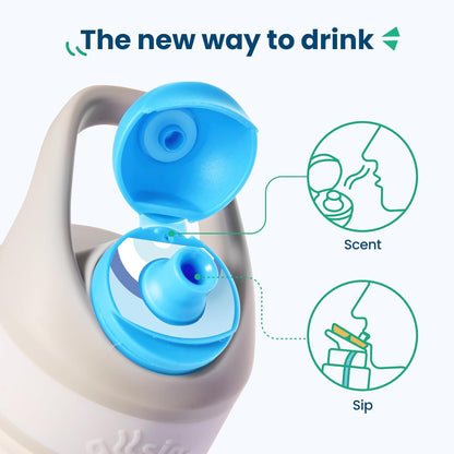 BOTELLA DE AGUA 32OZ-3 SABORES-CHOCOLATE,COLA,YOUGURT