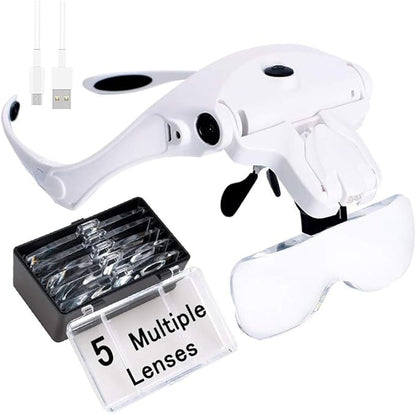 VisionMax® - Gafas Lupa con Lentes Intercambiables