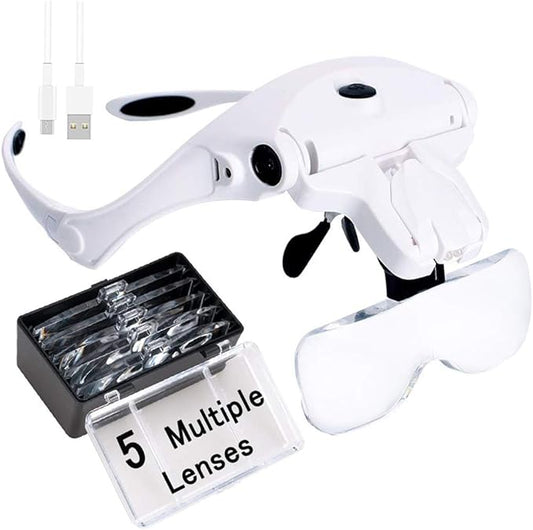 VisionMax® - Gafas Lupa con Lentes Intercambiables