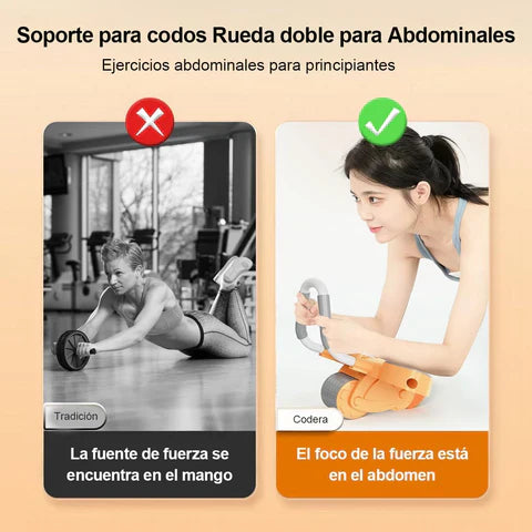 AB ROLLER AUTOMÁTICO™️ – Tonifica Tu Abdomen Desde Casa en Sólo Semanas | Gimnasio Portátil de Alta Tecnología