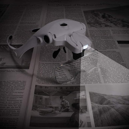 VisionMax® - Gafas Lupa con Lentes Intercambiables