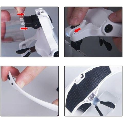 VisionMax® - Gafas Lupa con Lentes Intercambiables