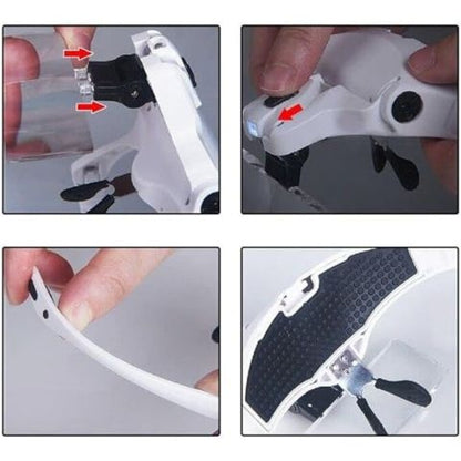 VisionMax® - Gafas Lupa con Lentes Intercambiables