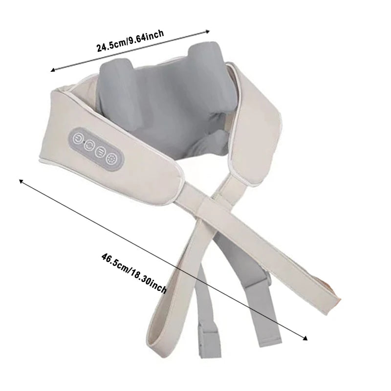 Massage Shawl 3D – Masaje profundo con calor sin cables