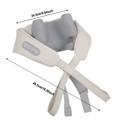 Massage Shawl 3D – Masaje profundo con calor sin cables