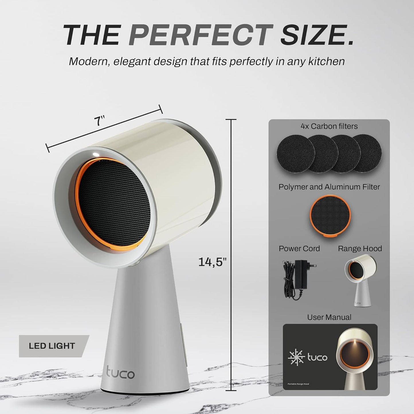 CAMPANA EXTRACTORA DE OLOR PORTATIL