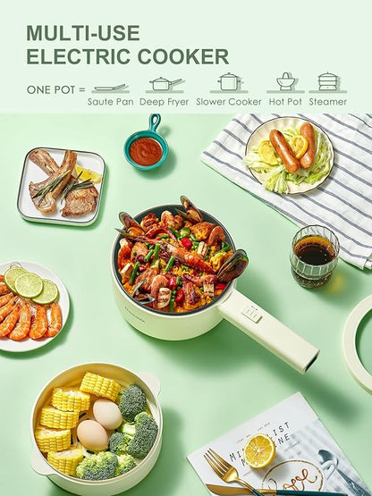 🔥🍜 OLLA DE COCCIÓN ELÉCTRICA PORTATIL&nbsp; 🍜🔥