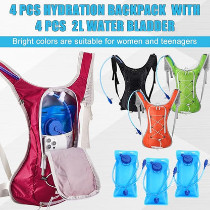 🎒🚵‍♂️ MOCHILAS DE HIDRATACIÓN CON DEPÓSITO DE 2L 💦🏃‍♂️