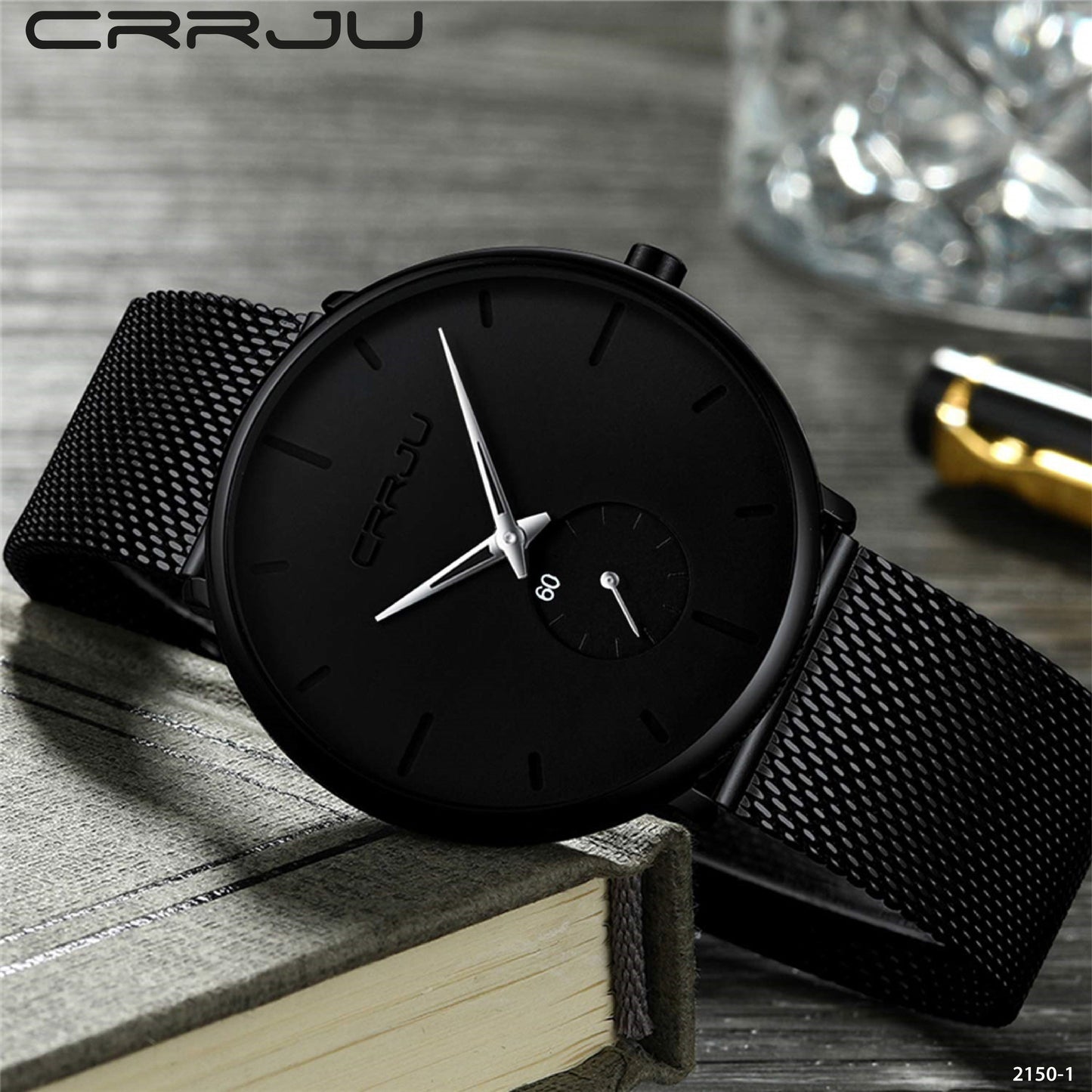 2150 RELOJ CRRJU PULSO METAL HOMBRE