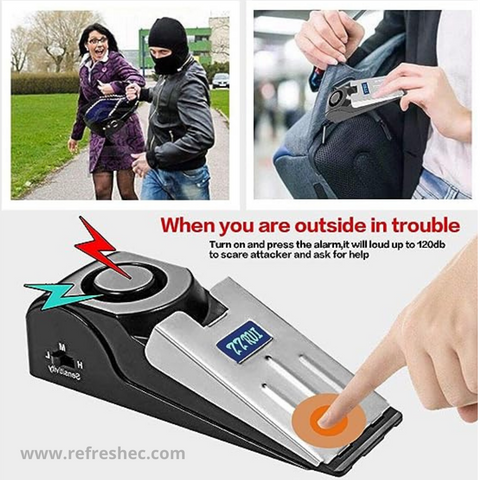 DoorStop® - Alarma de Puerta Portátil (X2)