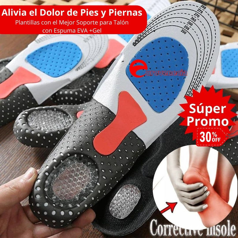 PlantarPro® - Plantillas Ortopédicas para Alivio Diario