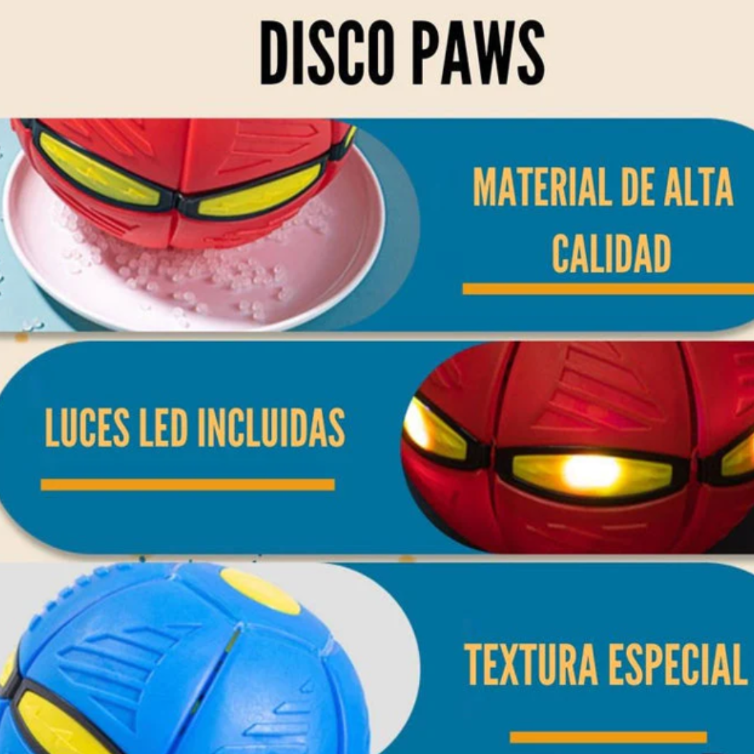 PELOTA DISCO PAWS®