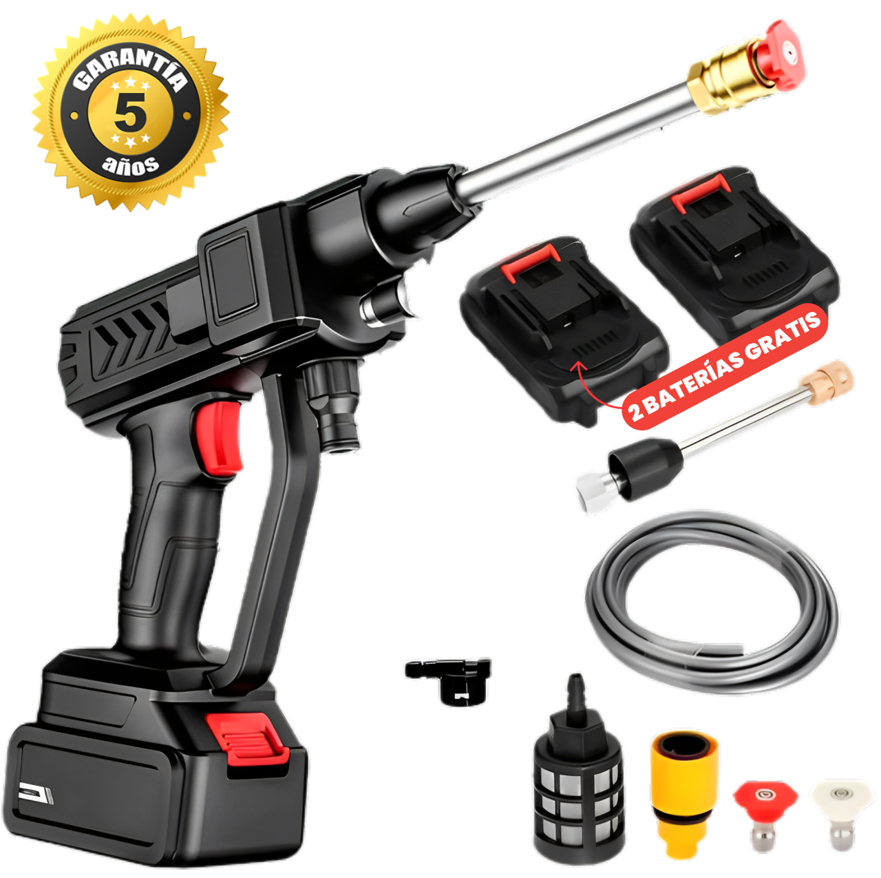 ¡Alerta de descuento! 40% OFF por tiempo limitado. ¡Compra ya! - Hidrolavadora WaterJET PRO™   (Hoy 2 baterías GRATIS) 51