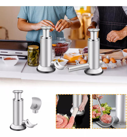 SausEasy: Embutidora Manual 2 en 1