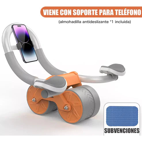 AB ROLLER AUTOMÁTICO™️ – Tonifica Tu Abdomen Desde Casa en Sólo Semanas | Gimnasio Portátil de Alta Tecnología