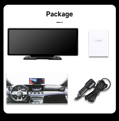 Producto casi agotado… ¡Compra ahora antes de que desaparezca! - Pantalla portátil para automóvil de 10" con Apple CarPlay y Android Auto