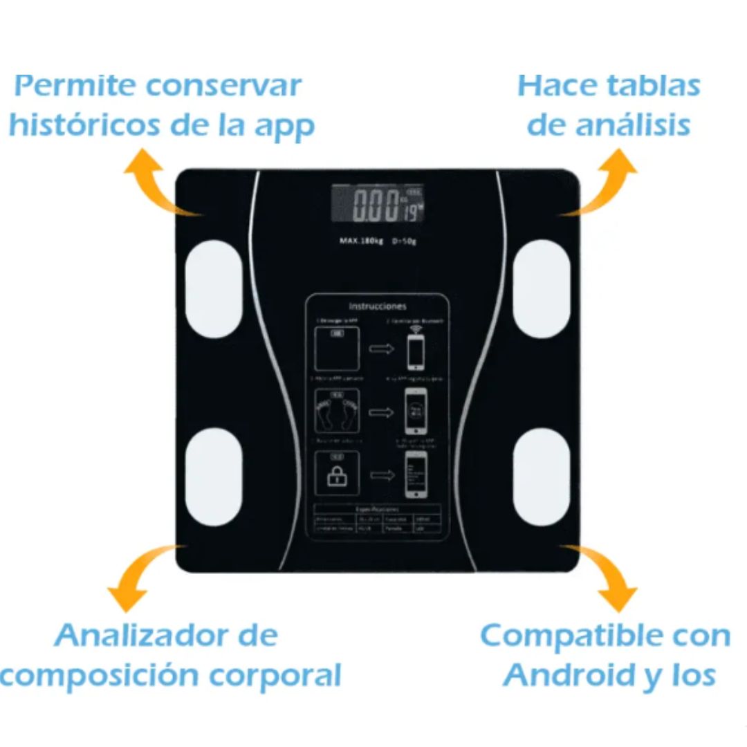 HealthSync - Balanza con Bluetooth