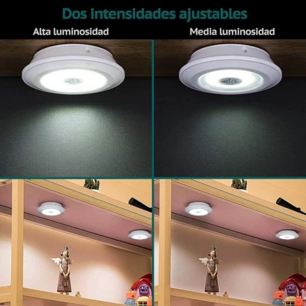 Ecoluz® - Luces Led Inalámbricas X3
