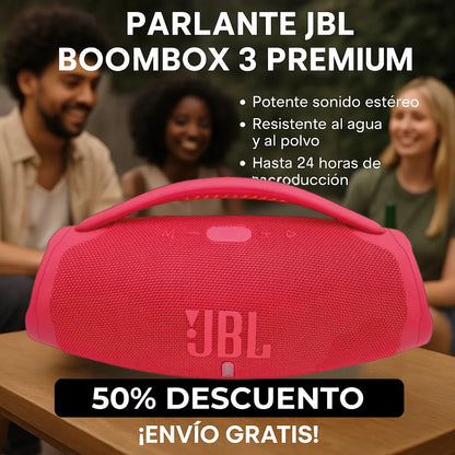 🚀 ¡LIQUIDACIÓN FINAL! Parlante JBL Boombox 3 Premium – Sonido Potente, Batería de Larga Duración y Resistencia al Agua
