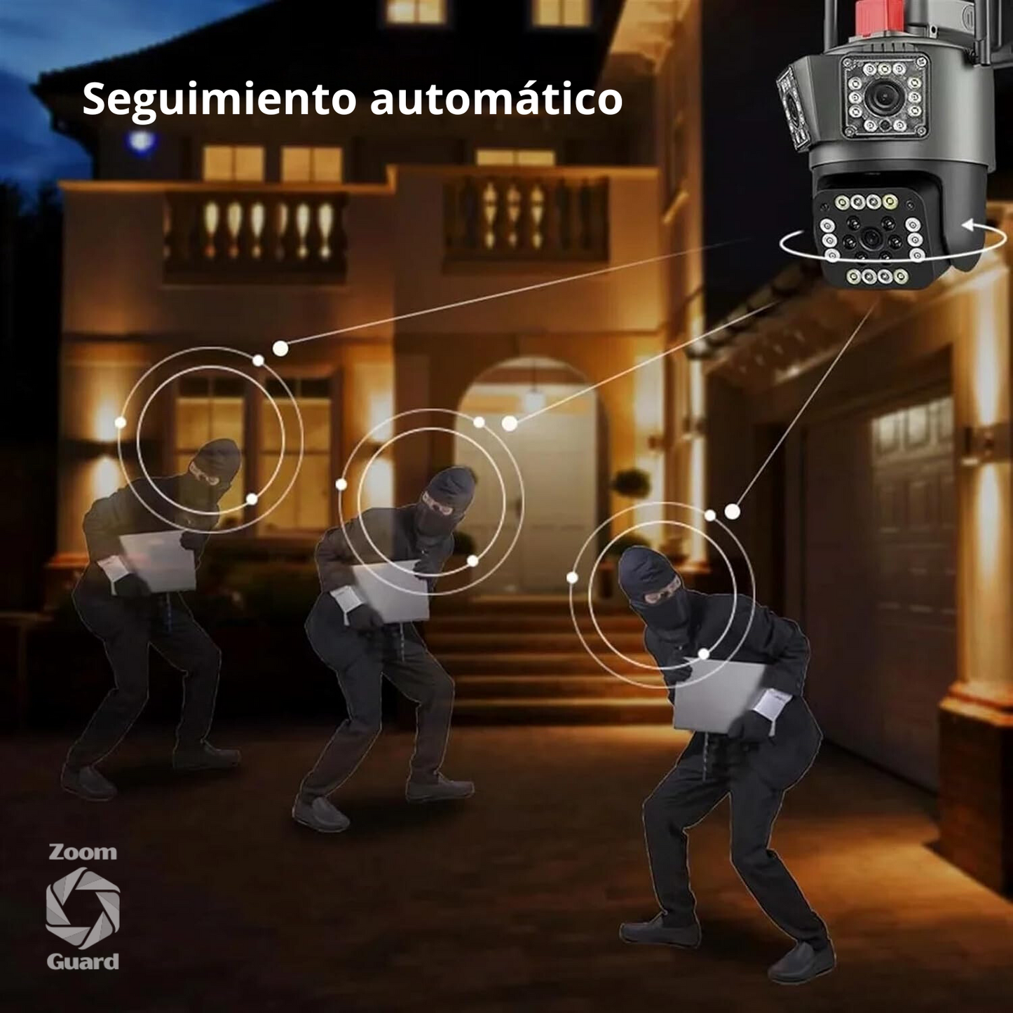 Oferta FLASH: Solo por las próximas 3 horas - Zoom Guard: Cámara seguridad WiFi