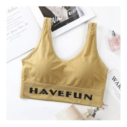 Top Corto Sin Costuras para Mujer