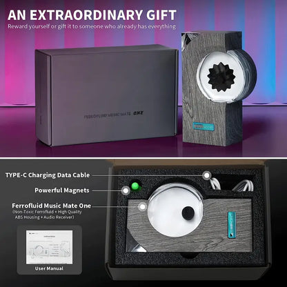 🎶✨ LÁMPARA RÍTMICA DE FERROFLUIDO  🔮💡