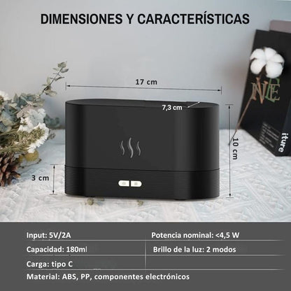 ¡Solo quedan 4 unidades disponibles! No pierdas la oportunidad - Humidificador y Difusor de Aromas