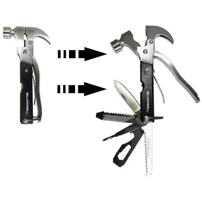 TacTool® - Martillo Multifuncional 18 en 1