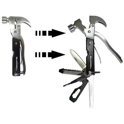 TacTool® - Martillo Multifuncional 18 en 1