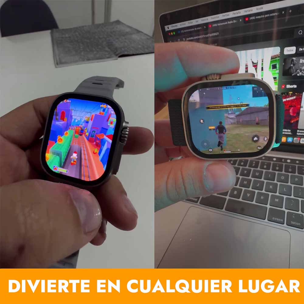 [2 REGALOS INCLUSOS] Smartwatch s300 ULTRA 2™ + REGALOS (AirPods + 10 Pulseras)