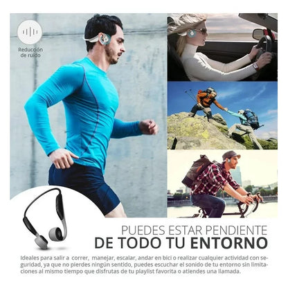 NO PIERDAS ESTA OPORTUNIDAD, ÚLTIMAS PIEZAS!! - AUDIFONOS DE CONDUCCIÓN ÓSEA U9🚲