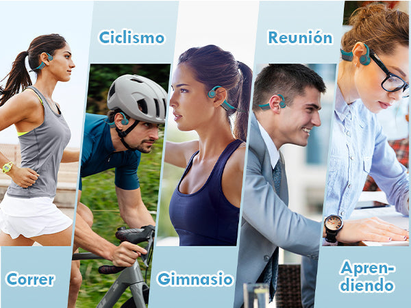 NO PIERDAS ESTA OPORTUNIDAD, ÚLTIMAS PIEZAS!! - AUDIFONOS DE CONDUCCIÓN ÓSEA U9🚲